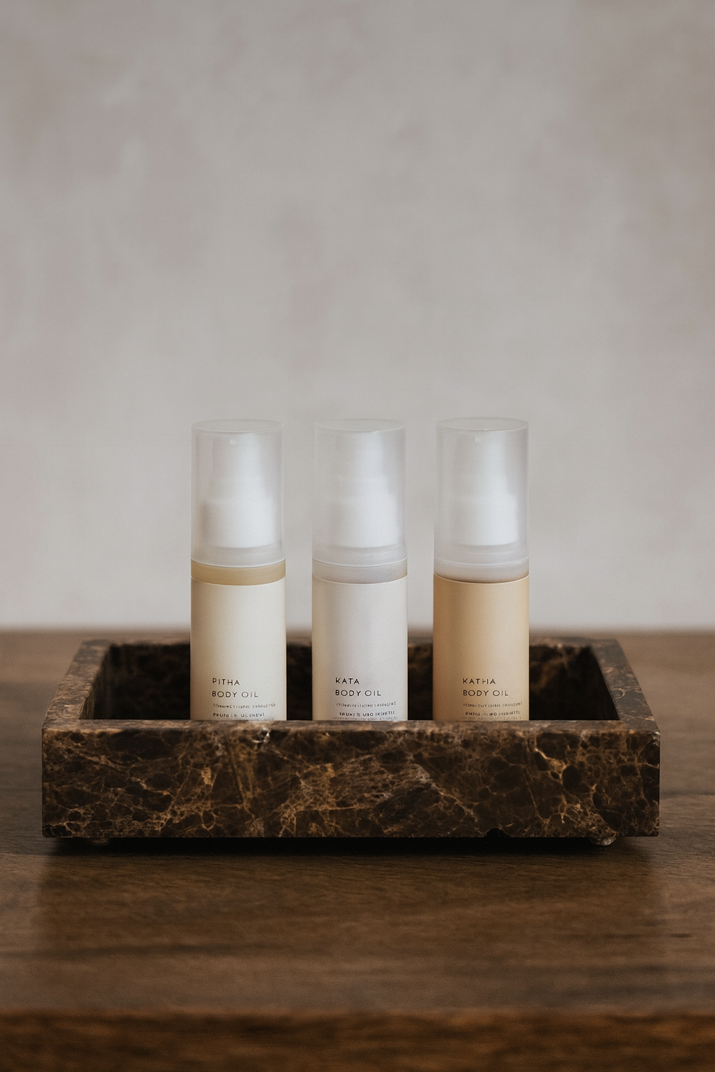 Dark Emperador Marble Tray