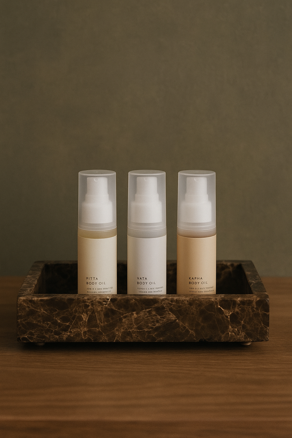 Dark Emperador Marble Tray