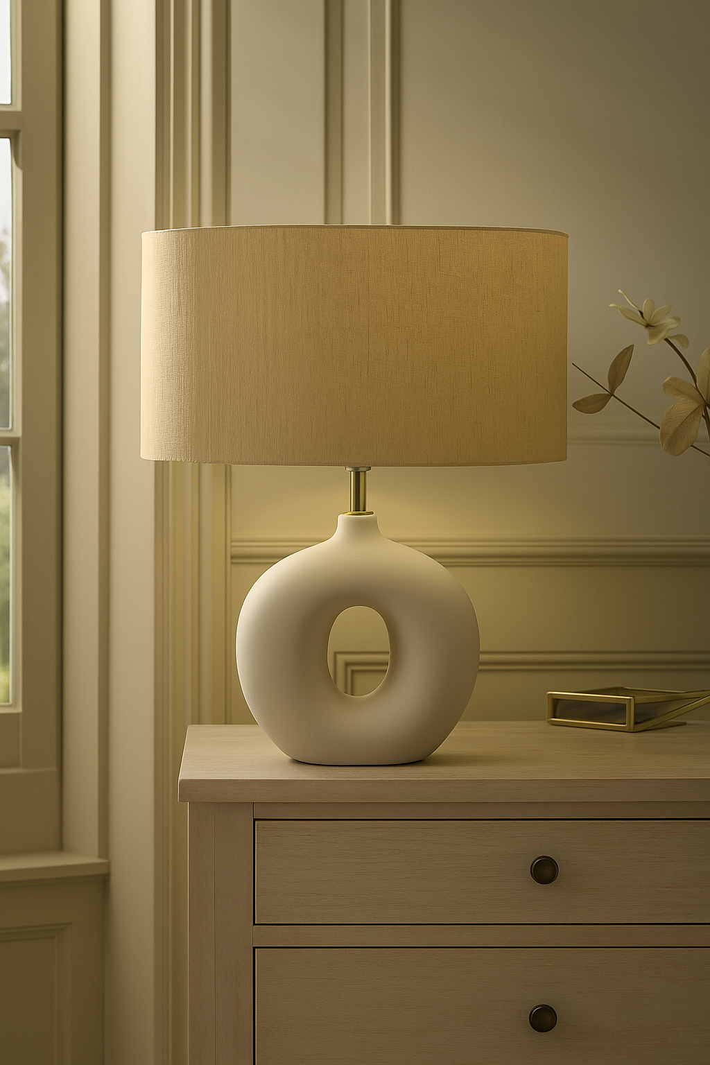 Modern Sculptural Table Lamp