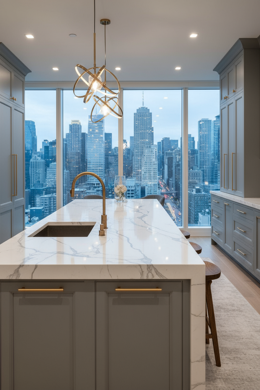 Premium Marble Kitchen Countertop