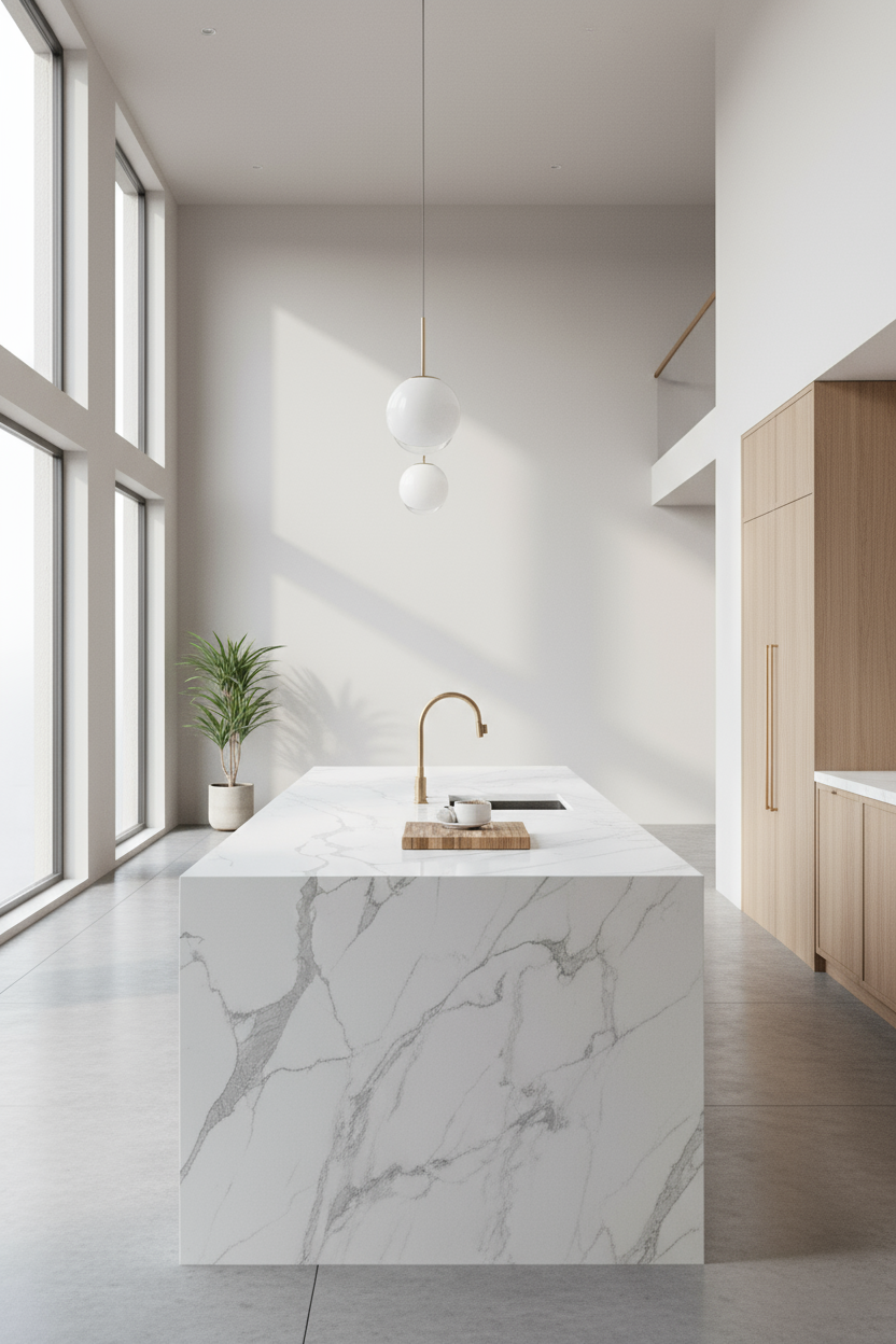 Premium Marble Kitchen Countertop